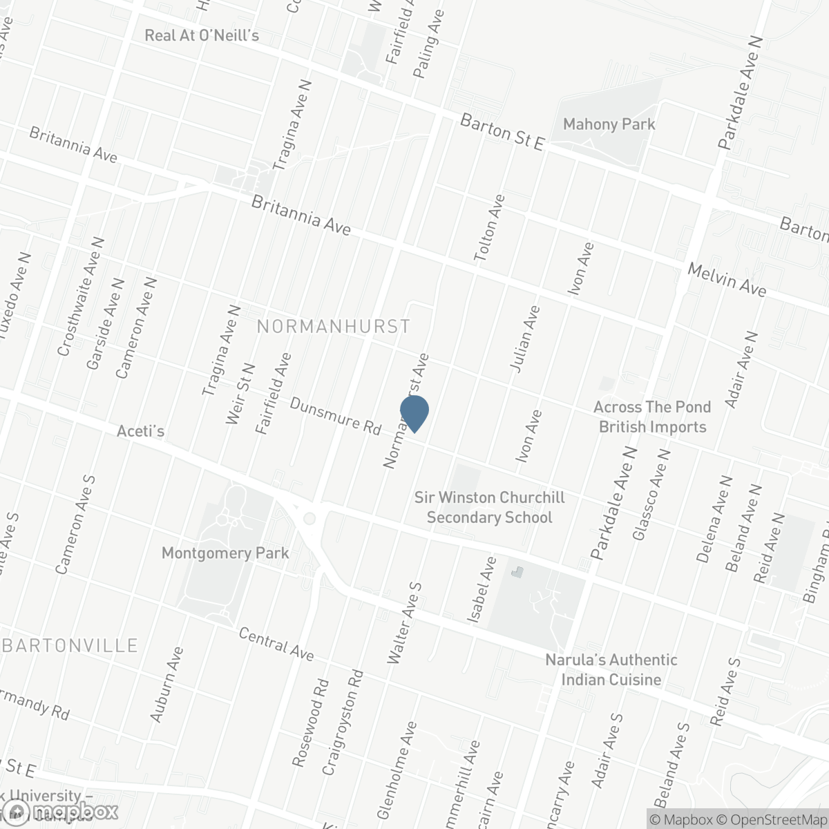 82 NORMANHURST AVENUE, Hamilton, Ontario L8H 5M6